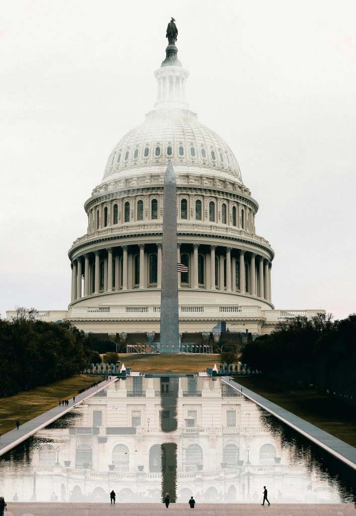 pexels photo 5859648 5859648 Striking image of the U.S. Capitol with reflection of the Washington Monument in Washington, D.C.